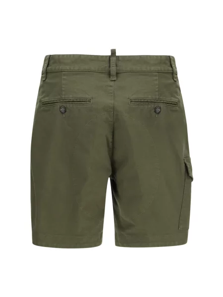 Szorty cargo Dsquared2 zielone