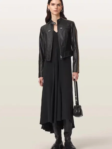 Кожаная куртка Allsaints
