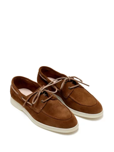 Pantofi loafer Forsa din piele de căprioară maro