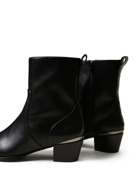 Botine Twinset cowboy negru