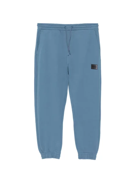 Kalhoty Hugo se záplatami modré