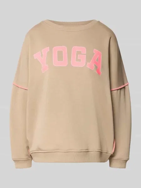 Bluza o kroju oversized z nadrukiem z napisem Miss Goodlife
