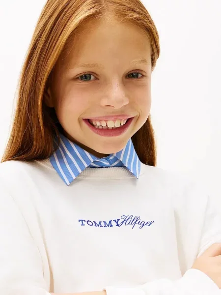Суитчър Tommy Hilfiger бяло