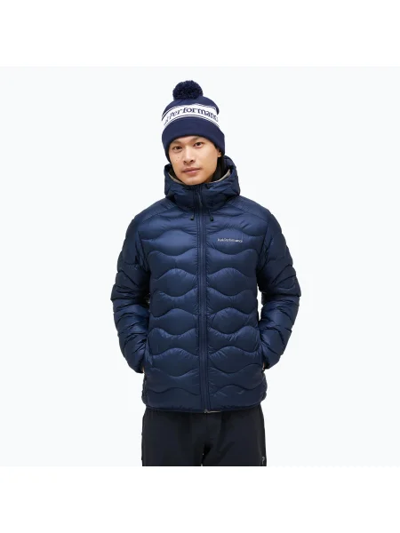 Kapucnis pehelydzseki Peak Performance kék