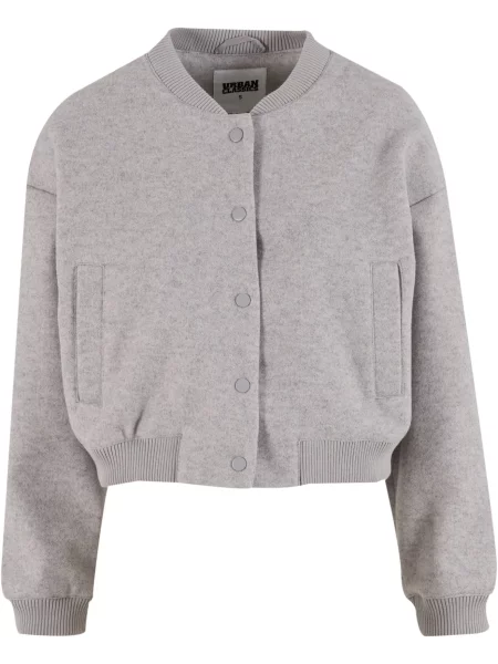 Urban Classics Geacă de primăvară-toamnă gri