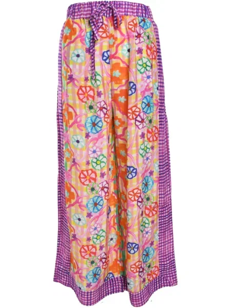 Spodnie Celia B różowe