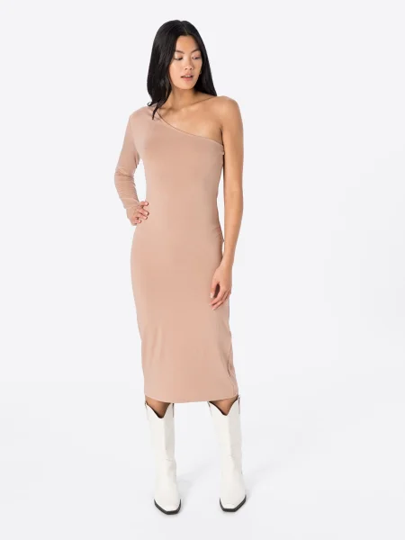 NU-IN Rochie taupe gri