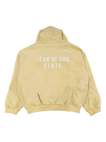 Суичър с качулка Fear Of God Essentials с принт