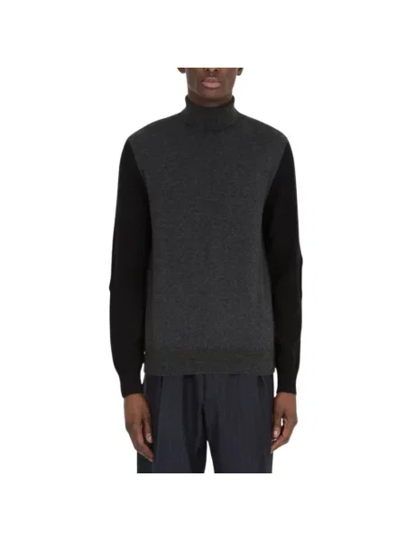 Sweter Maison Margiela wełniany szary