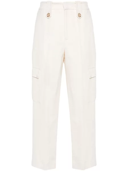 Spodnie Twinset z twillu