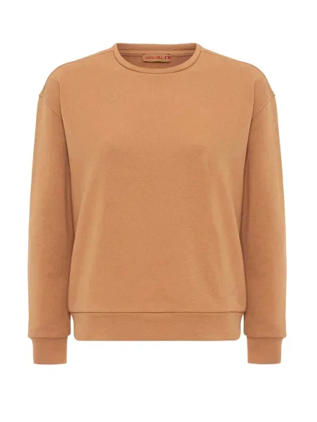 Cool Hill Mikina světle hnědá
