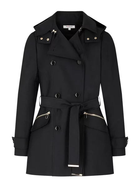 Trenčkot Morgan črna