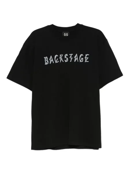 Tričko 44 Label Group s potiskem černé