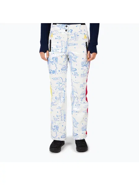 Pantaloni de schi pentru femei Rossignol JCC Sublim snow angel artic print