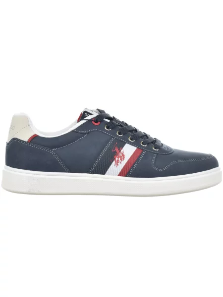 Teniși U.s. Polo Assn. cu toc jos albastru