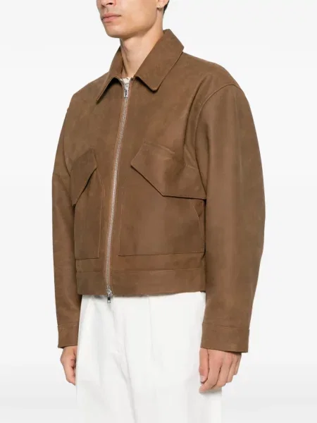 Geanta de piele Second/layer maro