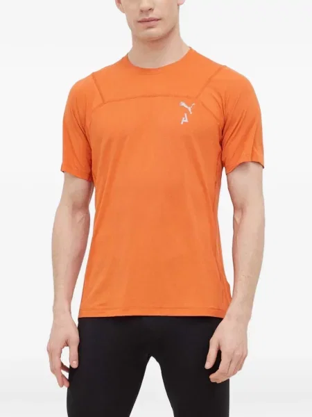 Tricou Puma cu imagine portocaliu