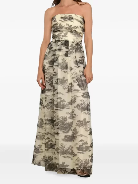 Rochie maxi Max Mara fără bretele