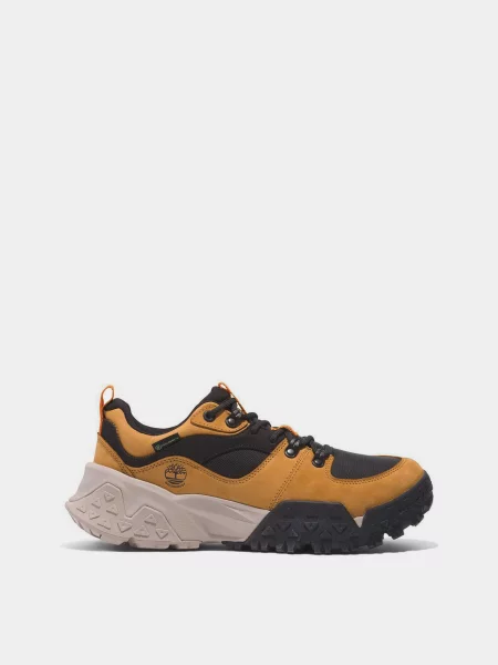 Кроссовки Timberland из нубука желтые