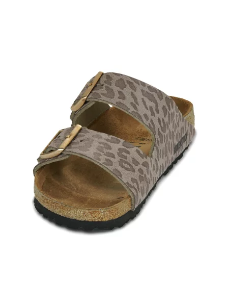 BIRKENSTOCK Saboți Arizona gri taupe / gri piatră bej
