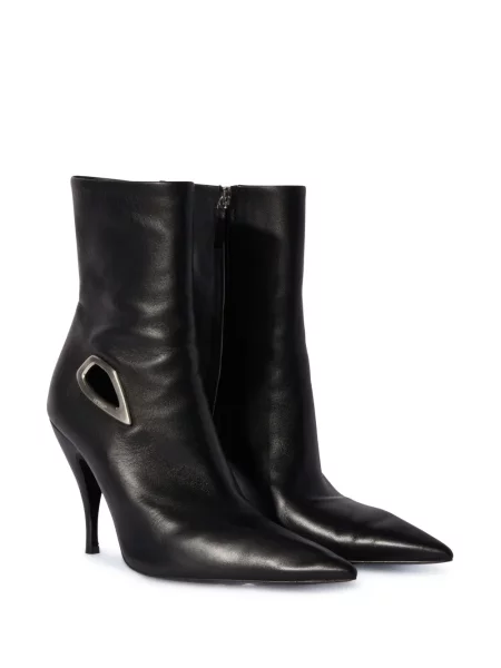 Cizme scurte Off-white alb