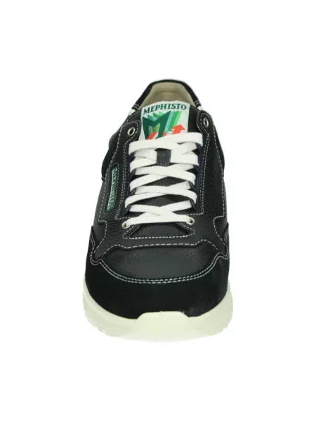 Sneakersy Mephisto zamszowe niebieskie