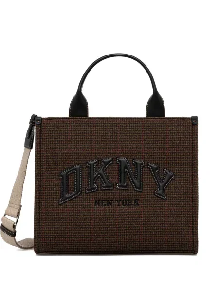 Top Dkny cu autograf maro