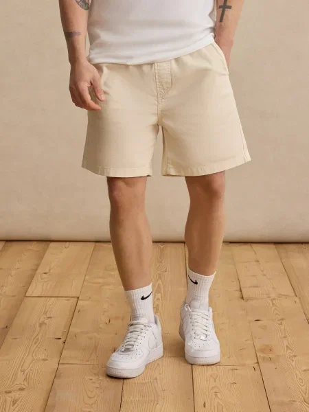DAN FOX APPAREL Pantaloni Vitus murdar alb