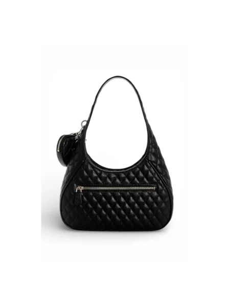 Pikowana torebka Guess czarna