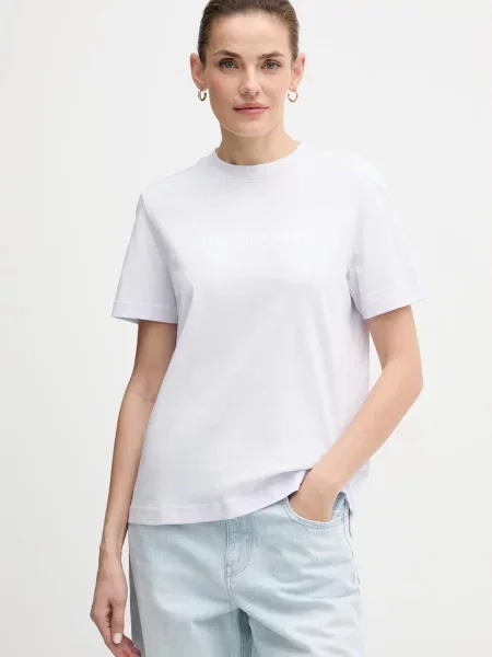 Calvin Klein Jeans tričko fialové