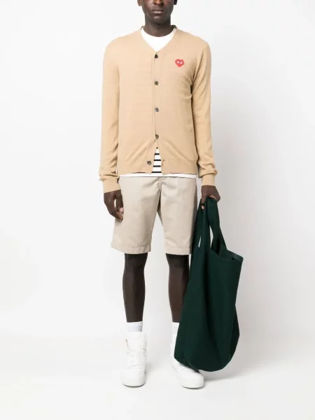 Cardigan Comme Des Garcons Play cu broderie