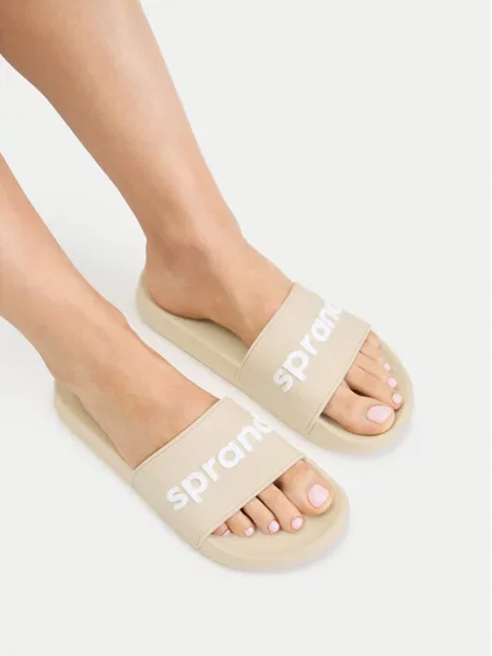Шлепанцы Sprandi бежевые