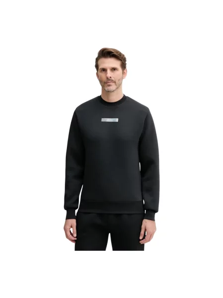 Dzianinowy sweter Colmar z nadrukiem czarny