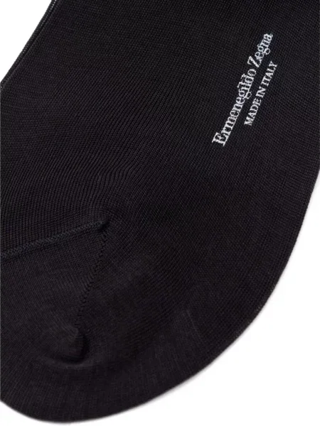 Șosete Zegna tricotate negru