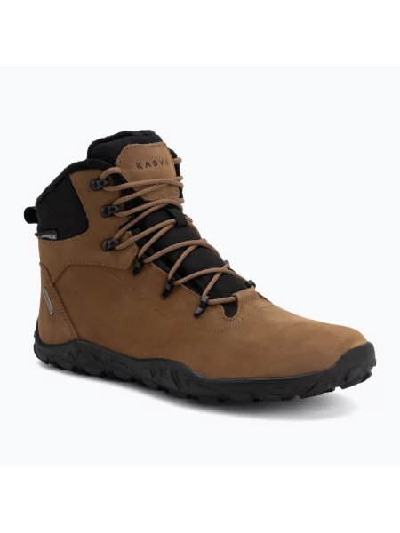 Încălțăminte barefoot pentru bărbați KADVA SOLEM Brown maro