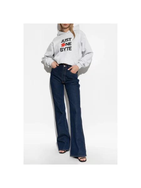 Bluza z kapturem Coperni szara