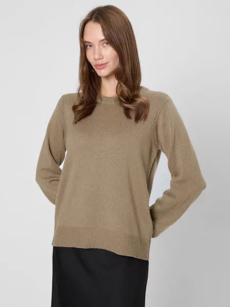 Кофти та светри PRPY віскоза/нейлон коричневий