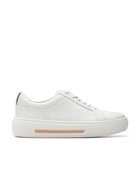 Pantofi Clarks alb