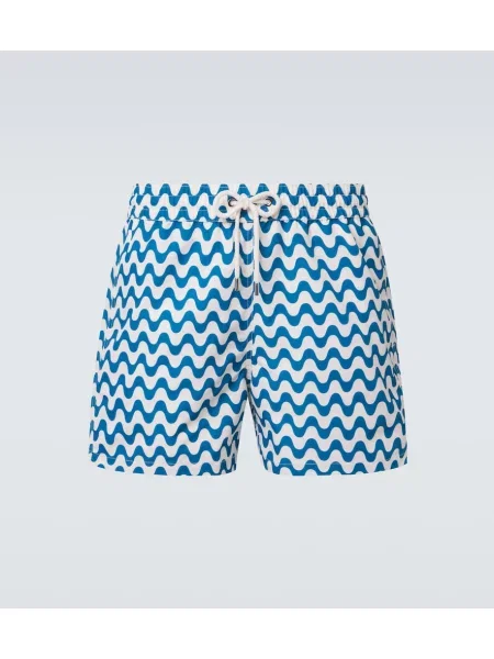 Slip de baie Frescobol Carioca cu imagine albastru