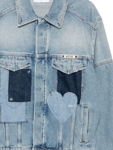 Geacă de blugi Moschino albastru