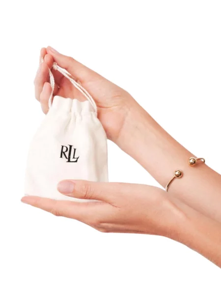 Lauren Ralph Lauren Náušnice DARLENE zlatá zelená