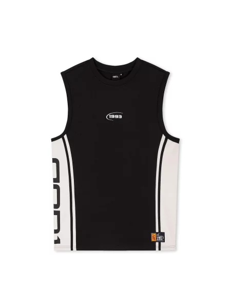 Top negru alb
