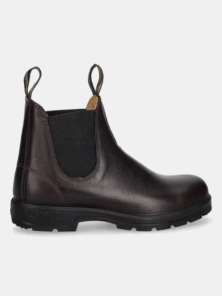 Blundstone ghete chelsea de piele maro