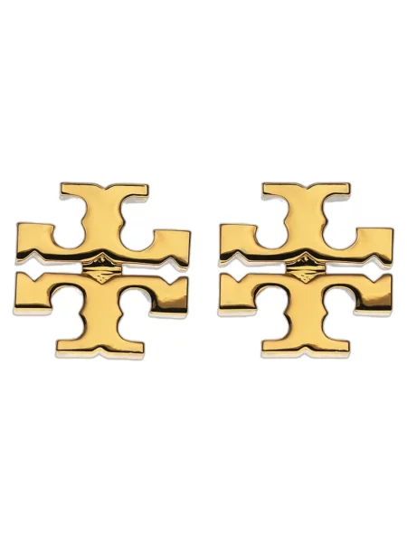 Kolczyki Tory Burch żółte