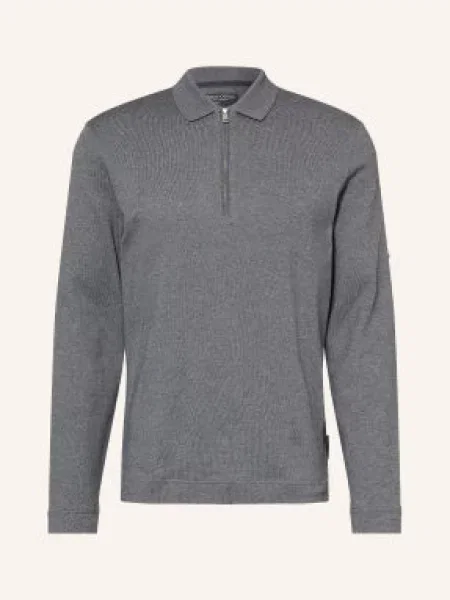 Marc O'polo Koszulka Polo Z Jerseyu O Kroju Regular Fit grau