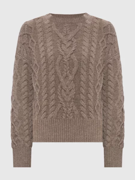 Шерстяной свитер Max Mara Weekend коричневый