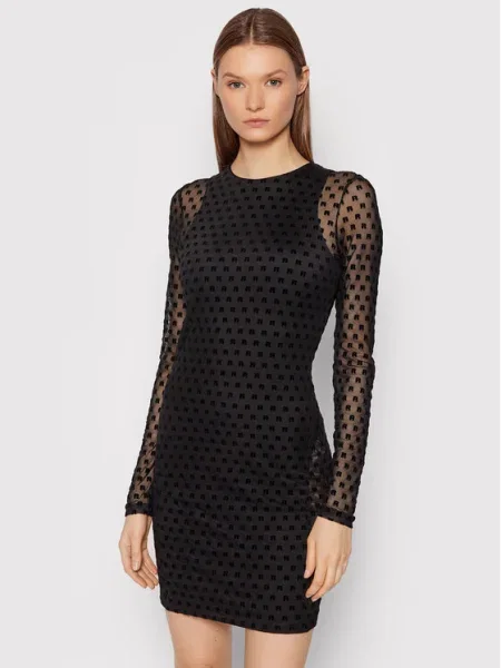 ROTATE Rochie cocktail Monique negru