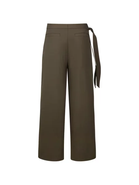 Pantaloni Nache drapate gri