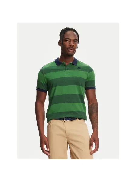 Robe di Kappa Polo marškinėliai Ming Slim Fit žalia