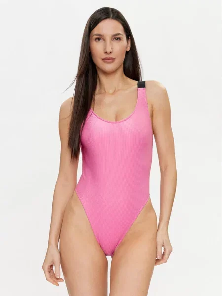 Calvin Klein Swimwear Jednodílné plavky růžová